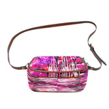 Crossbody Bag for Women /French Canvas crossbody / Saddle Bag /By Lala Lapinski Design