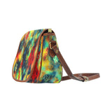 Crossbody Bag for Women / French  Canvas crossbody / Saddle Bag /By Lala Lapinski Design