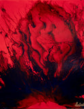 Burninng Desire Abstract Painting